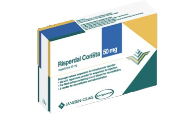 RISPERDAL CONSTA 50 mg 1 enjektör kutu görseli