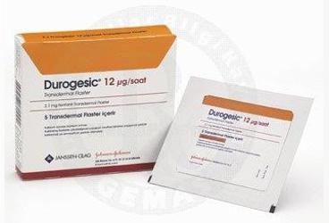 DUROGESIC 12 mcg 5 TTS flaster kutu görseli