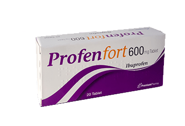 PROFEN fort600 mg 20 tablet kutu görseli