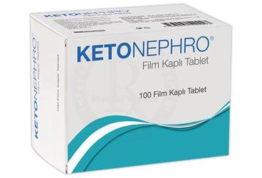 KETONEPHRO 100 film kaplı tablet kutu görseli