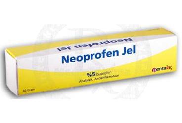 NEOPROFEN %5 jel 60 gr { Dinçtaş İlaç } kutu görseli