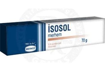 ISOSOL % 10 70 gr merhem kutu görseli