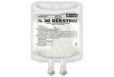 POLIFLEKS %30 DEKSTROZ 250 ml sol. setli kutu görseli
