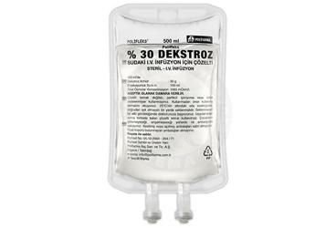 POLIFLEKS %30 DEKSTROZ 500 ml sol. setsiz kutu görseli
