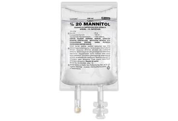 POLIFLEKS %20 MANNITOL sudaki solüsyonu 100 ml PVC setli kutu görseli