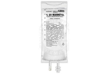 POLIFLEKS %20 MANNITOL sudaki solüsyonu 1000 ml PVC setli kutu görseli