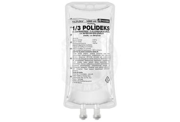 POLIFLEKS 1/3 POLIDEKS IV inf. için çöz. 1000 ml setli PVC kutu görseli