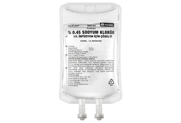 POLIFLEKS %0.45 Sodyum Klorür IV infüzyon için çözelti 500 ml (setsiz) kutu görseli