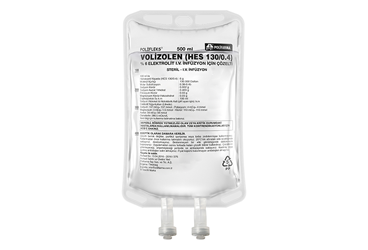 VOLIZOLEN (HES 130/0.4) %6 ELEKTROLIT IV infüzyon için çözelti (500 ml setsiz) kutu görseli