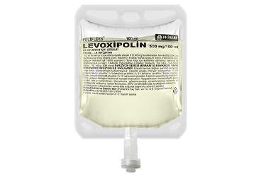 LEVOXIPOLIN 500 mg/ 100 ml IV inf. çözeltisi (100 ml) kutu görseli