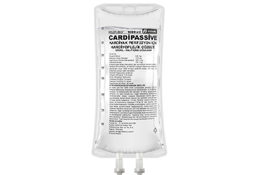CARDIPASSIVE Kardiyak perfüzyon için kardiyoplejik çözelti (1000 ml) kutu görseli