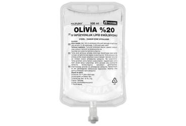 OLIVIA %20 IV infüzyonluk lipidemülsiyonu kutu görseli