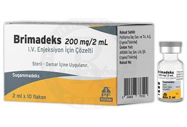 BRIMADEKS 200 mg/2ml IV enjeksiyonlukCOZELTI kutu görseli