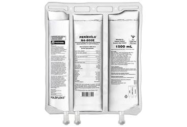 PERIEVILO N4-600E infüzyonluk eloktrolitli amino asit çözeltisi glükoz çözeltisi ve lipidemülsiyonu (1500ML) kutu görseli