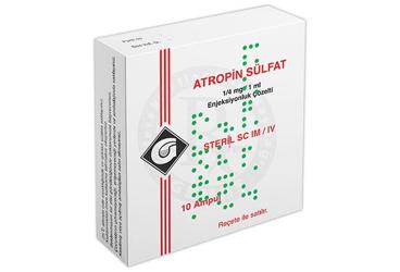 ATROPIN GALEN 0.25 mg 10 ampül kutu görseli