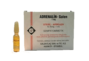 ADRENALIN BAS GALEN 1 mg 10 AMP kutu görseli
