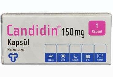 CANDIDIN 150 mg 1 kapsül kutu görseli