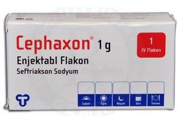 CEPHAXON IV 1000 mg 1 flakon kutu görseli