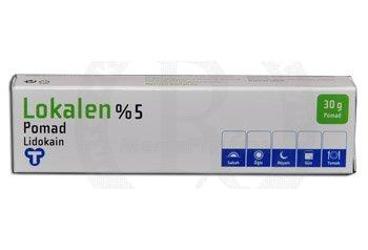 LOKALEN 50 mg 30 gr pomad kutu görseli