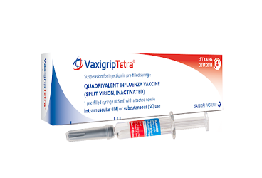VAXIGRIP TETRA 0.5 ml IM/SC enj. için süsp. 1 kull. haz. enjektör kutu görseli