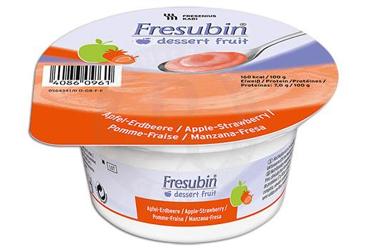 FRESUBIN DESsert FRUIT ELMA-ÇİLEK aromalı 4X125 G kutu görseli