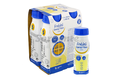 FREBINI ENERGY FIBRE DRINK vanilya aromalı 4X200 ml kutu görseli
