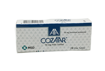 COZAAR 50 mg 28 tablet kutu görseli