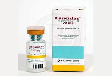 CANCIDAS 70 mg 1 flakon kutu görseli