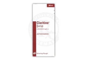 CLARITINE 5 mg 200 ml şurup kutu görseli