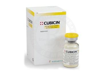 CUBICIN 350 mg inf. çöz. için toz içeren flakon { Merck Sharp & Dohme } kutu görseli