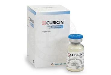 CUBICIN 500 mg inf. çöz. için toz içeren flakon { Merck Sharp & Dohme } kutu görseli