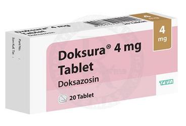 DOKSURA 4 mg 20 tablet { Teva } kutu görseli