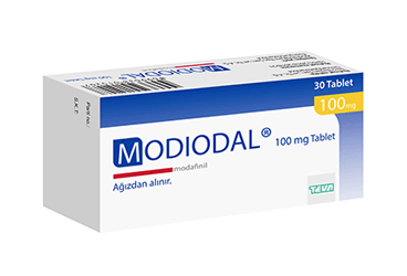 MODIODAL 100 mg 30 tablet { Teva } kutu görseli