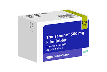 TRANSAMINE 500 mg 50 film tablet { Teva } kutu görseli