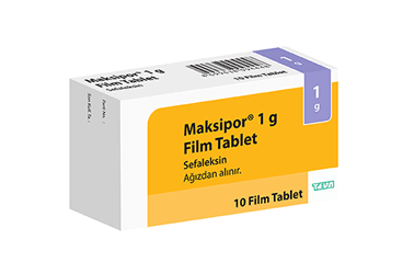 MAKSIPOR 1 gr 10 film tablet { Teva } kutu görseli