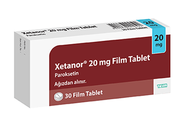 XETANOR 20 mg 30 tablet { Teva } kutu görseli