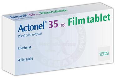 ACTONEL 35 mg 4 film tablet { Teva } kutu görseli