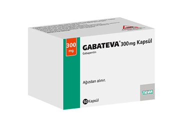 GABATEVA 300 mg 50 kapsül { Teva } kutu görseli