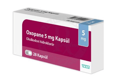OXOPANE 5 mg 28 kapsül { Teva } kutu görseli