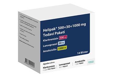 HELIPAK TEDAVI PK. 14 tablet { Teva } kutu görseli