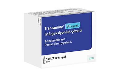 TRANSAMINE %5 5 ml 250 mg 10 ampül { Teva } kutu görseli