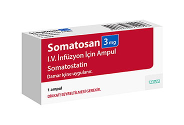 SOMATOSAN 3 mg IV infüzyon için 1 ampül { Teva } kutu görseli