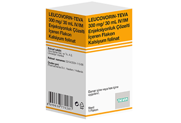 LEUCOVORIN-TEVA 300 mg 1 flakon kutu görseli