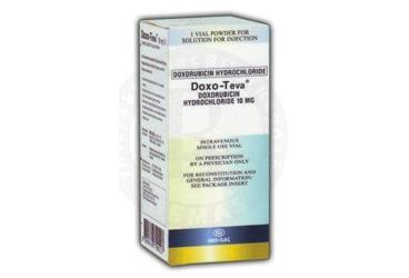 DOXO-TEVA 10 mg 1 flakon kutu görseli