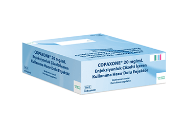COPAXONE 20 mg/ml kullanıma hazır dolu enj.28 şırınga kutu görseli