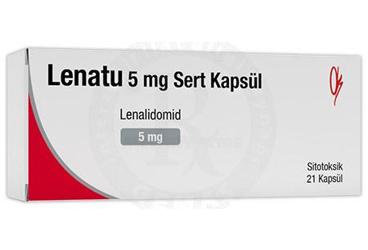 LENATU 5 mg sert kapsül (21 kapsül) kutu görseli