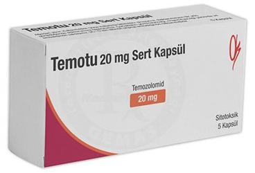 TEMOTU 20 mg sert kapsül (5 kapsül) kutu görseli