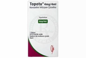 TOPOTU 4 mg/4 ml konsantre infüzyon çözeltisi kutu görseli