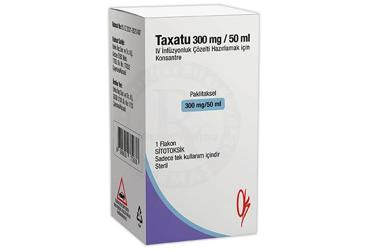 TAXATU 300 mg /50 ml IV infüzyonluk çözelti hazırlamak için konsantre (1 flakon) kutu görseli