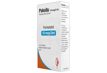 PAKSITU 10 mcg/2 ml enjeksiyonluk çözelti (5 flakon) kutu görseli